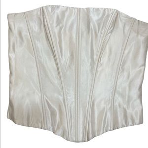 Jessica McClintock vintage corset / bustiers- zipper back  Size 8